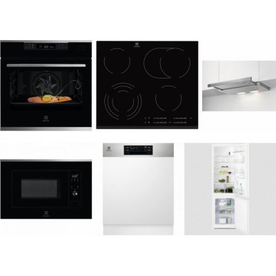 Set Electrolux KOBCS31X + EHF6547FXK + LFP326S + LMS2203EMX + EEM48300IX + LNT3LF18S – Hledejceny.cz