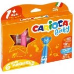 CARIOCA dětské fixy Baby Teddy 6 ks – Zboží Mobilmania