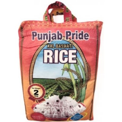Punjab Pride rýže basmati extra long 2 kg – Zboží Dáma
