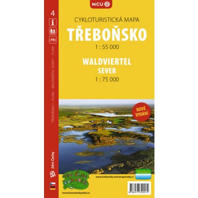 Třeboňsko - cykloturistická mapa č. 4 /1:55 000: 55 000 kol.