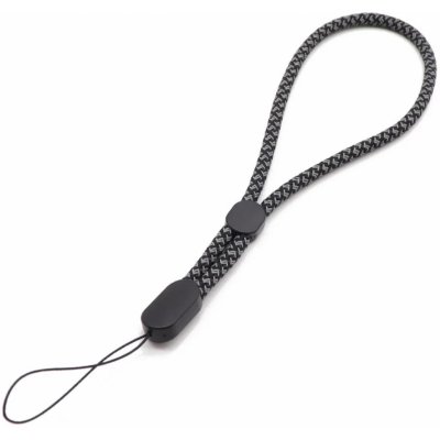 ROLLIN Poutko na zápěstí - Černo-šedé GO_8583 – Zboží Živě