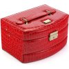 Kufřík na šperky Vanda červená BEA18020s1