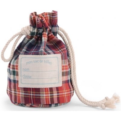 Moulin Roty Dětské cvrnkací kuličky modrý pytlík – Zbozi.Blesk.cz