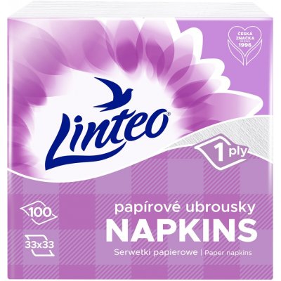 Linteo papírové ubrousky 33x33cm – Sleviste.cz