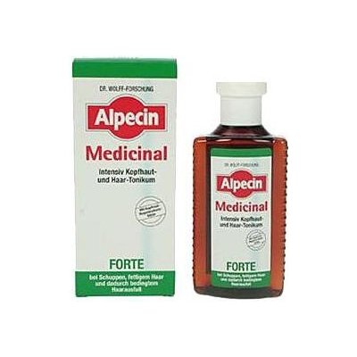 DR. WOLFF ALPECIN MEDICINAL Intenzivní vlasové tonikum FORTE proti lupům a padání vlasů 200 ml – Hledejceny.cz