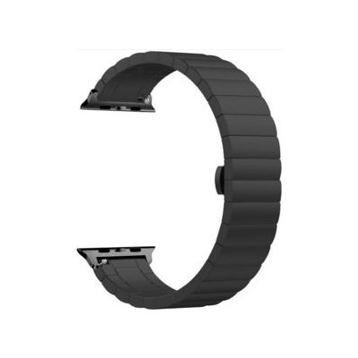 Mobilly řemínek na Apple watch 42/44 mm, kovový, černý 544 DSG-05-00A – Zboží Mobilmania