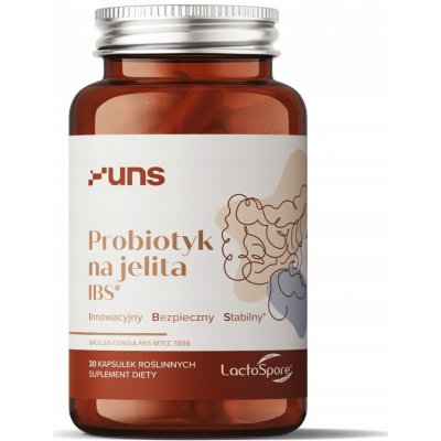 UNS Probiotikum na střeva IBS 30 vege kapslí – Hledejceny.cz