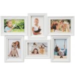 Rámeček na 6 fotografií BAFRA bílý – Sleviste.cz