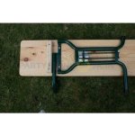 HTI Pivní set skládací s opěrkou Farblos 220 x 50 x 3 – Zboží Dáma