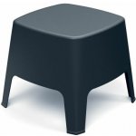 Lazy Momo Židle a odkládací stolek v jednom MILANE 485x485x440 mm Antracit – Hledejceny.cz