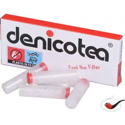Denicotea filtry do cigaretové špičky standard filter 9 mm 10 ks – Zbozi.Blesk.cz