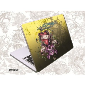 ED HARDY Tattoo Notebook Skin Fashion 2 - Love kills Slowly