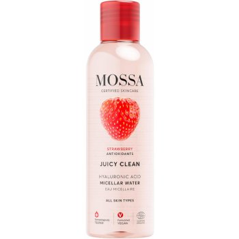 Mossa Juicy Clean Micelární voda s kyselinou hyaluronovou 200 ml