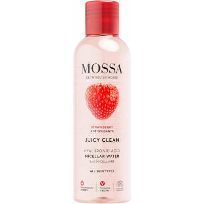 Mossa Juicy Clean Micelární voda s kyselinou hyaluronovou 200 ml