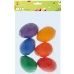 Vajíčka plast 9cm/6ks mix colors S160343 – Zboží Dáma