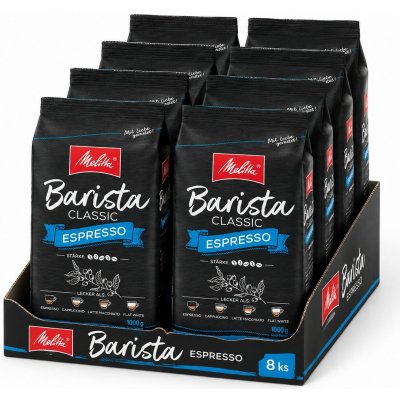 Melitta Barista Espresso zrnková 8 x 1 kg – Hledejceny.cz