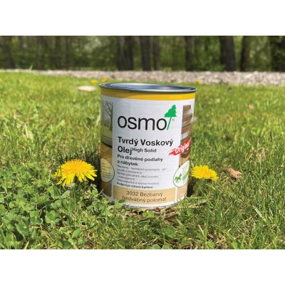 Osmo 3032 Tvrdý voskový olej Original 0,75 l bezbarvá hedvábný polomat – HobbyKompas.cz