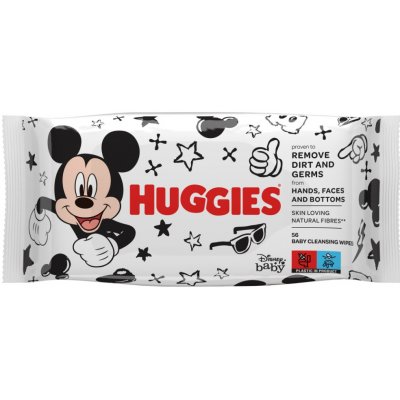 Huggies Mickey Mouse vlhčené ubrousky 56 ks