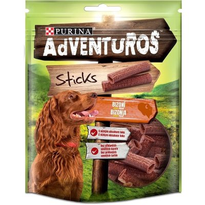 Adventuros sticks bizoní 120 g