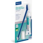 Virbac C.E.T. Zubní pasta enzymatická drůbeží + kartáčky 70 g – HobbyKompas.cz
