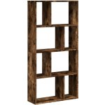 Knihovna kouřový dub 60x20x120 cm – Zbozi.Blesk.cz