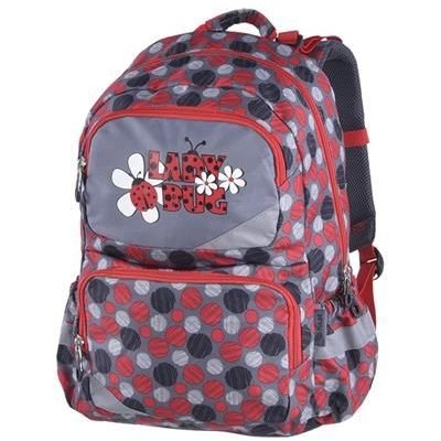 Pulse batoh Lady Bug šedá 22 l anatomický