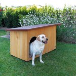 Ferplast Baita 120 dřevěná bouda pro psy 140 x 85,5 x 87 cm – Sleviste.cz