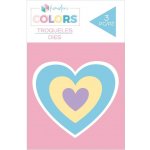 Kimidori Srdce vyřezávací kovové šablony 3ks – Zboží Dáma