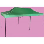 Expodum Nůžkový stan 3x6m ocelový Zelená Bez bočních plachet – Zboží Mobilmania