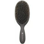 Sibel Decopad oválný dřevěný kartáč na vlasy s kančími a nylonovými štětinami 8470125 22 x 7 cm – Sleviste.cz