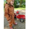 Dětská bunda Yháček softshellová bunda karamel