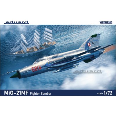 EDUARD MiG-21MF Fighter Bomber 7458 1:72