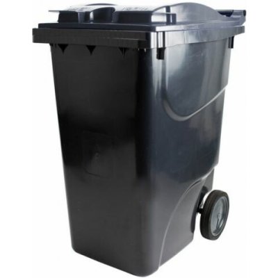 MEVA-TEC Plastová nádoba 360 l černá – Zboží Mobilmania