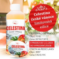 Missiva Celestina přípravek na ruční mytí nádobí s vůní mandarinky enzymatická 500 ml