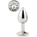 Dream Toys Gleaming Love Plug Silver Small – Hledejceny.cz