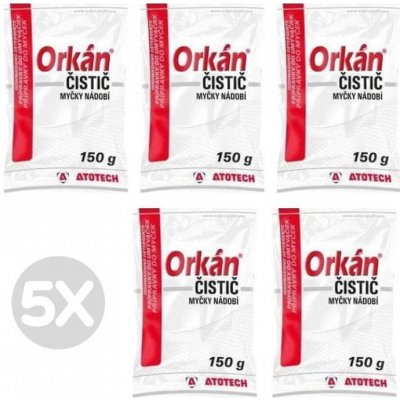 Orkán čistič myčky 5 x 150 g – Zboží Mobilmania