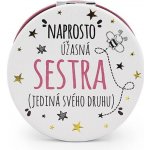 Nekupto Zrcátko dvojité Úžasná sestra 7cm – Zboží Mobilmania