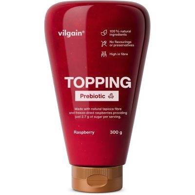 Vilgain Prebiotic Topping malina 300 g – Zboží Mobilmania