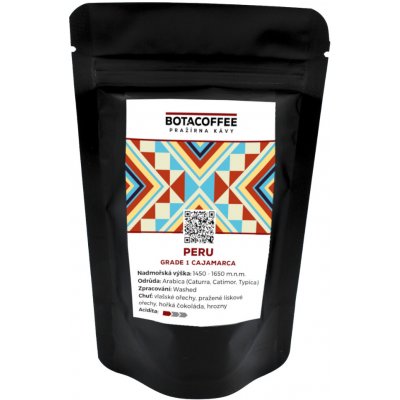 BotaCoffee Peru grade 1 Cajamarca zrnková 70 g – Hledejceny.cz