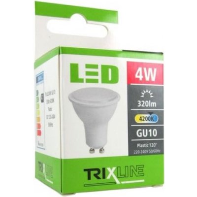 Trixline žárovka LED 4W GU10/230V denní bílá – Hledejceny.cz