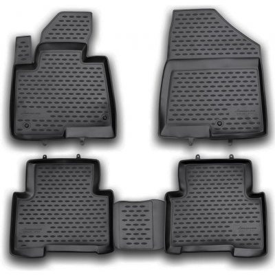 Koberce gumové Novline Hyundai Santa Fe 2012-2018 | Zboží Auto