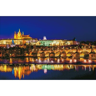 DIAMOND DOTZ Obrázek Prahy 75 x 50 cm – Sleviste.cz