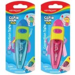 KEYROAD Korekční páska, pero , blistr 5 mm x 6 m – Zboží Dáma