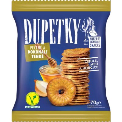 Dupetky pečené-hořčice+med+cibule 70 g – Hledejceny.cz