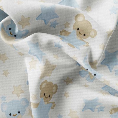 IMPAR Teplákovina – Teddy bear (blue) – Hledejceny.cz