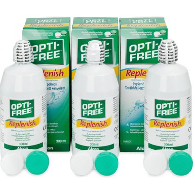 Alcon Opti-Free RepleniSH 3 x 300 ml – Zboží Mobilmania
