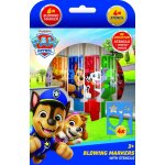 Jiri Models Fixy foukací 6ks se šablonami pro kluky Tlapková patrola/Paw patrol v krabičce 12x19cm – Hledejceny.cz