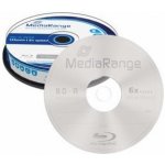 MediaRange BD-R 25GB 6x, spindle, 10ks (MR499) – Zboží Živě