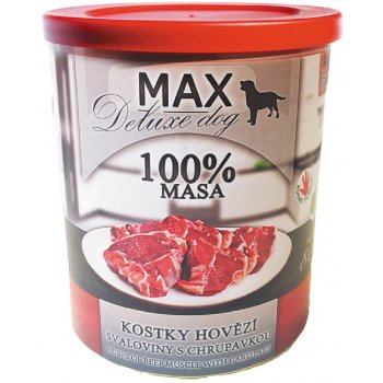 Max Deluxe Kostky Hovězí svaloviny s chrupavkou 0,8 kg