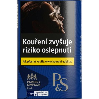 P&S blue cigaretový tabák 30 g – Zbozi.Blesk.cz